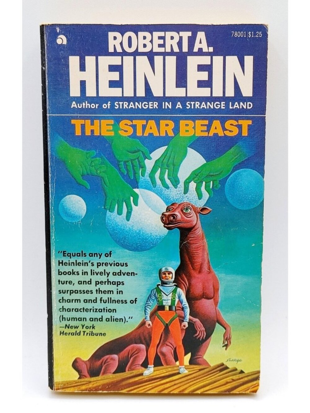 Robert A Heinlein THE STAR BEAST Novel 1954 Vintage Paperback Book